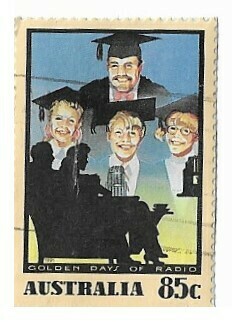 Australia / 1991 | Golden Days of Radio: Quiz Shows (85 c) | Postage Stamp