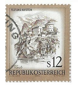 Austria / 1980 | Kufstein Fortress (12 s) | Postage Stamp