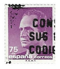 Spain / 1989 | King Juan Carlos I (75 Pta) | Postage Stamp