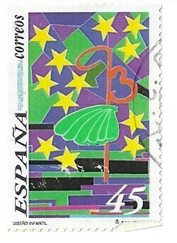 Spain / 1993 | Children&#39;s Stamp Design I (45 Pta) | Postage Stamp