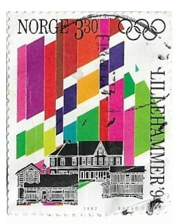 Norway / 1992 | Olympic Games - Lillehammer (3.30 Kr) | Postage Stamp