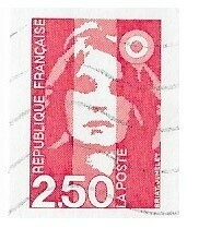 France / 1991 | Marianne of Briat (2.50 ₣) | Postage Stamp