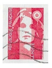 France / 1993 | Marianne of Briat (2.50 ₣ Value) | Postage Stamp