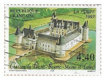 France / 1997 | The Castle of Plessis Bourre (4.40 ₣) | Postage Stamp