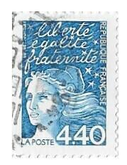 France / 1997 | Marianne - Type Luquet (4.40 ₣) | Postage Stamp