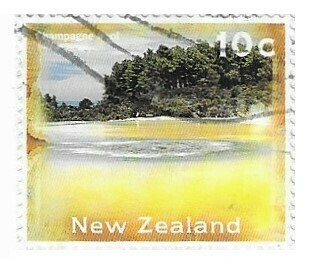 New Zealand / 1996 | Champagne Pool (10 c) | Postage Stamp