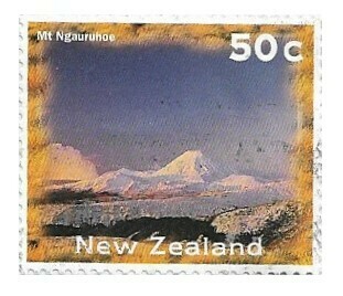 New Zealand / 1996 | Mt. Ngauruhoe (50 c) | Postage Stamp