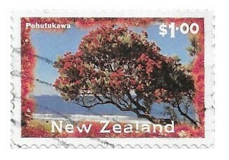 New Zealand / 1996 | Pohutukawa Tree (1.00 $) | Postage Stamp