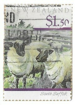 New Zealand / 1991 | South Suffolk (1.50 $) | Postage Stamp