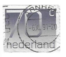 Netherlands / 1991 | Numeral (70 c) | Postage Stamp