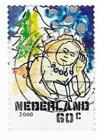 Netherlands / 2000 | Reading Woman (60 ct) | Postage Stamp