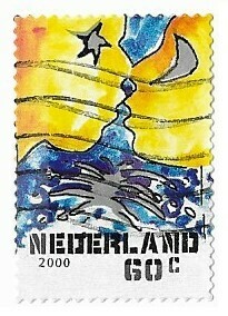 Netherlands / 2000 | Kissing Couple (60 ct) | Postage Stamp
