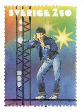 Sweden / 1991 | Jerry Williams (2.50 kr) | Postage Stamp