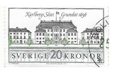 Sweden / 1992 | Karlberg Palace (20 kr) | Postage Stamp