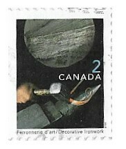 Canada / 1999 | Decorative Ironwork (2 ¢) | Postage Stamp
