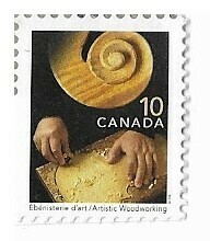 Canada / 1999 | Artistic Woodworking (10 ¢) | Postage Stamp