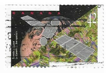 Canada / 1992 | Satellite - Canada in Space (42 ¢) | Postage Stamp
