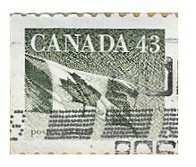 Canada / 1992 | The Canadian Flag (43 ¢) | Postage Stamp