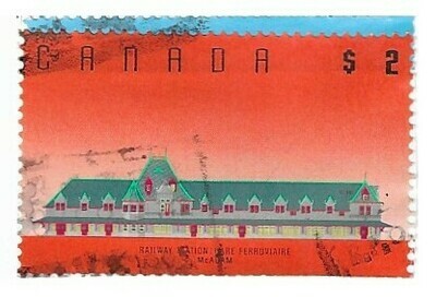 Canada / 1992 | McAdam Railway Station, New Brunswick (2 $) | Postage Stamp