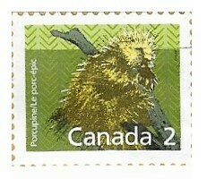 Canada / 1988 | North American Porcupine (2 ¢) | Postage Stamp