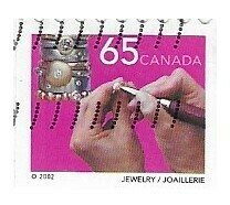 Canada / 2002 | Jewellery Making (65 ¢) | Postage Stamp