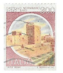 Italy / 1994 | Castle Bari (300 ₤) | Postage Stamp