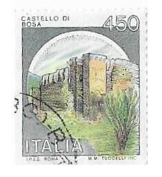 Italy / 1994 | Castle Bosa (450 ₤) | Postage Stamp