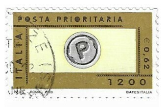 Italy / 2000 | Priority Mail (1200 ₤) | Postage Stamp