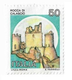 Italy / 1991 | Calascio (50 ₤) | Postage Stamp