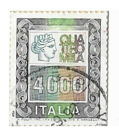 Italy / 1979 | Quatromila (4000 ₤) | Postage Stamp