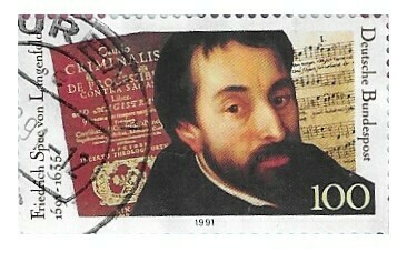 Germany / 1991 | Fredrich Spee von Lagenfeld (100 Pf.) | Postage Stamp