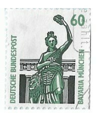 Germany / 1991 | Bavaria, Munich (60 Pf.) | Postage Stamp