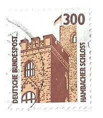 Germany / 1988 | Hambacher Castle (300 Pf.) | Postage Stamp