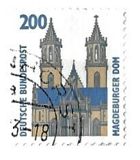 Germany / 1993 | Magdeburg Cathedral (200 Pf.) | Postage Stamp