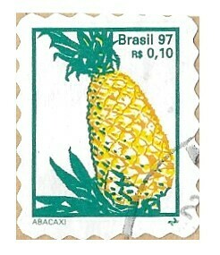 Brazil / 1997 | Pineapple (0.10 R$) | Postage Stamp