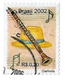 Brazil / 2002 | Clarinet (0.20 R$) | Postage Stamp