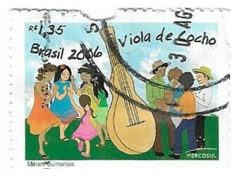 Brazil / 2006 | Viola-de-Cocho (1.35 R$) | Postage Stamp