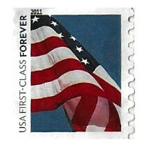 United States / 2011 | American Flag (Forever) | Postage Stamp