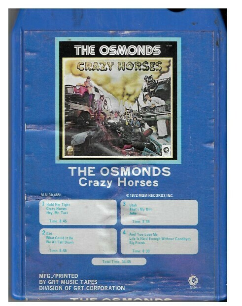 Osmonds, The / Crazy Horses | MGM M 8130-4851 | October 1972