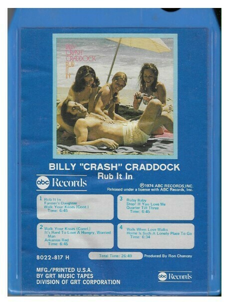 Craddock, Billy &quot;Crash&quot; / Rub It In | ABC 8022-817 H | 1974