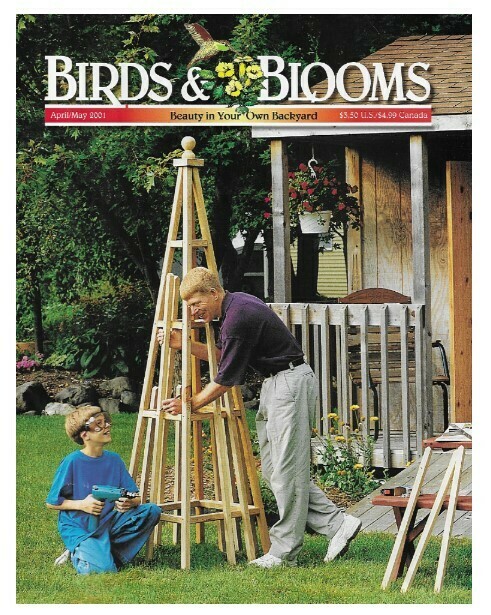 Birds + Blooms / Trellis | April-May 2001