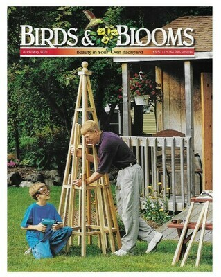 Birds + Blooms / Trellis | April-May 2001