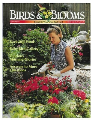 Birds + Blooms / Backyard Ponds | April-May 1997