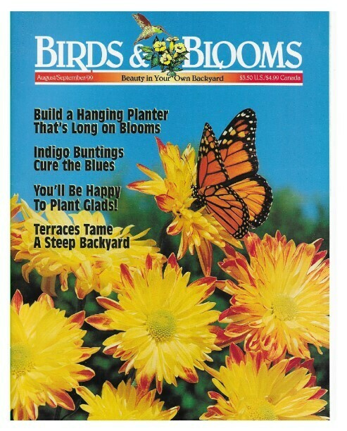 Birds + Blooms / Monarch Butterfly | August-September 1999