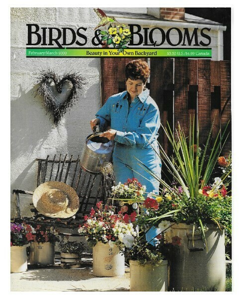 Birds + Blooms / Flower Pots | February-March 2000