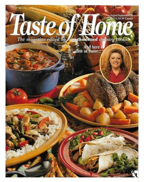 Taste of Home / Beef and Asparagus | August-September 1996