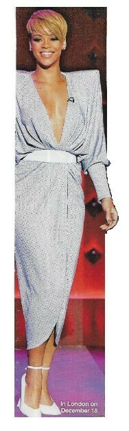 Rihanna / In London on Dec. 18 / 2009