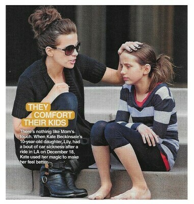 Beckinsale, Kate / They Comfort Their Kids | Magazine Photo | January 2010