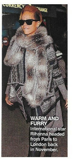 Rihanna / Warm and Furry | Magazine Photo | January 2010