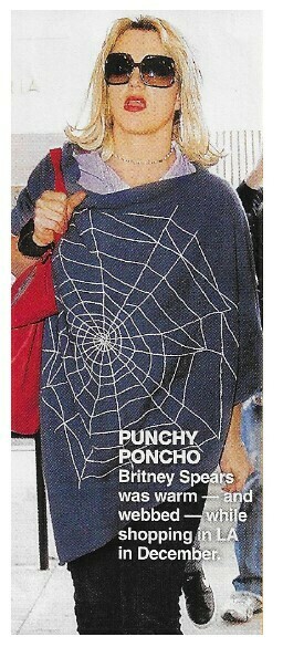 Spears, Britney / Punchy Poncho | Magazine Photo | January 2010